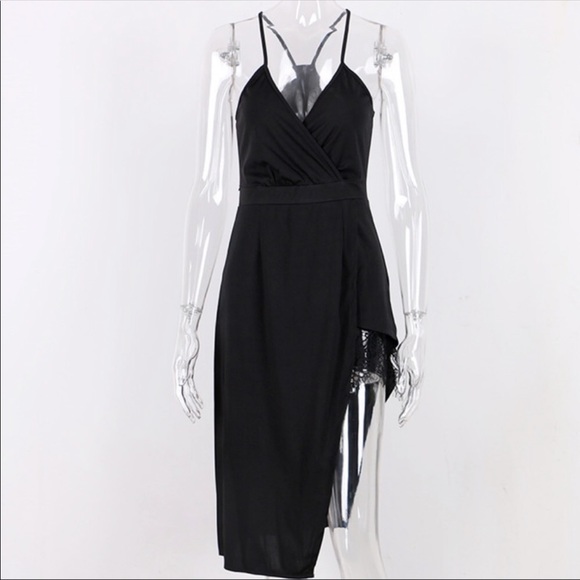 💃🏻Rachel Black Dress Cocktail Dress - Picture 6 of 8